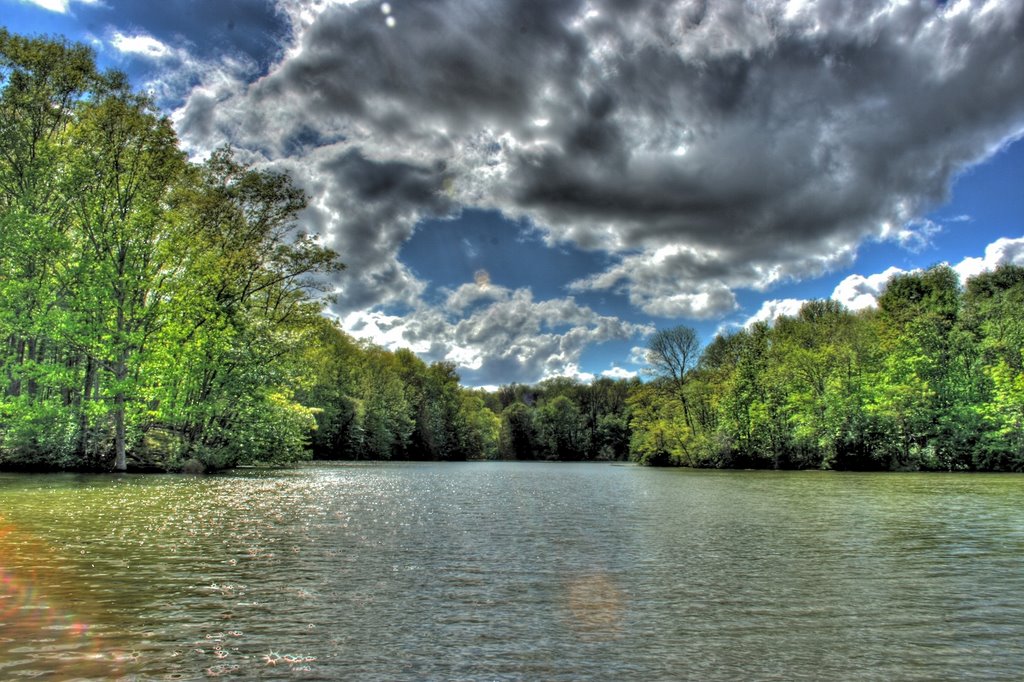 Cloudy Lake by kellymlacy