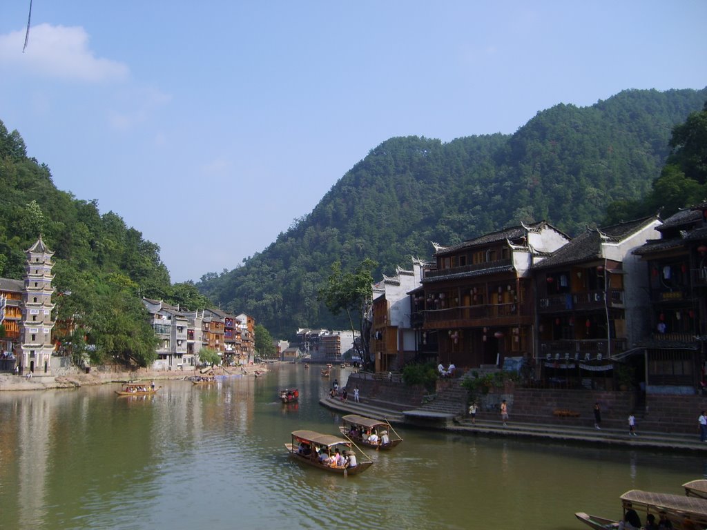 湖南省凤凰县凤凰古城(Old Town,Phoenix, Phoenix County,Hunan Province) by 王灿新(Canxin Wang)