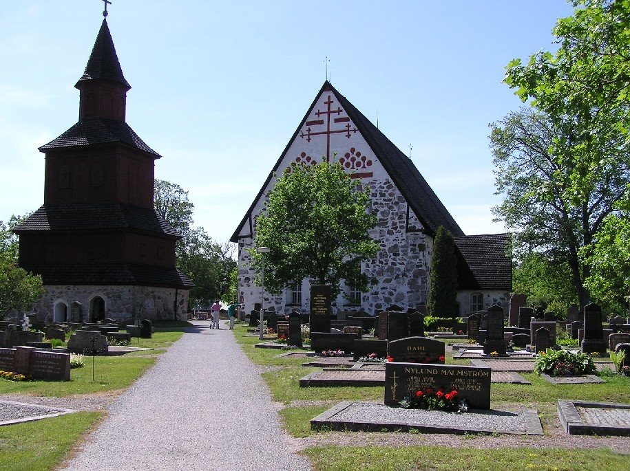 Church of Inkoo, 14th century by Juha Meriluoto