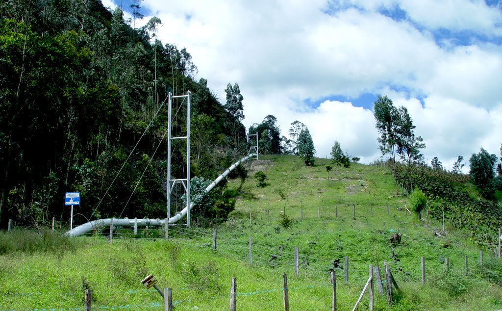 Poliducto, Jenesano - Boyaca, Colombia by alvaro espinel