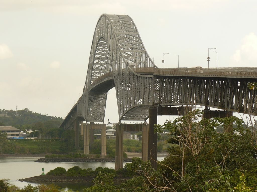 Puente de las Americas en Panama by Luiggi Baez