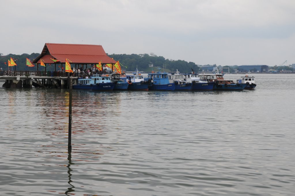 Pulau Ubin Jetty by Matt Ranftl