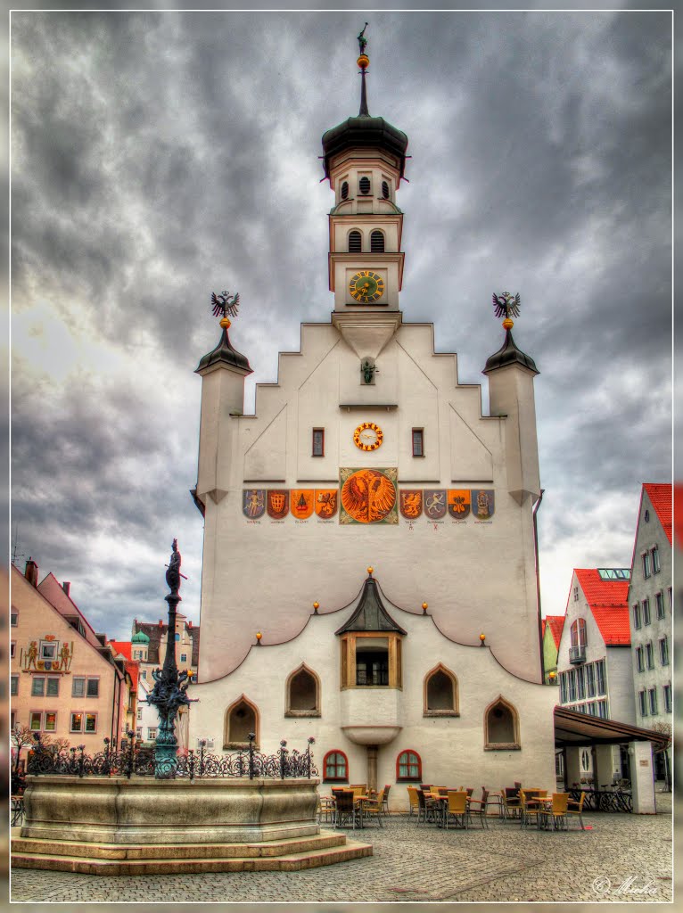 Rathaus Kempten, built 1474 by >| Micha |<