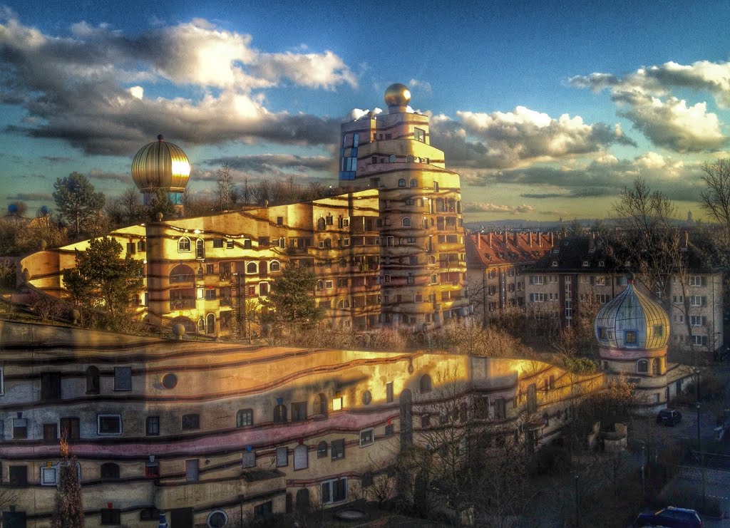 Hundertwasser/Waldspirale in HDR by Kyriakos  11