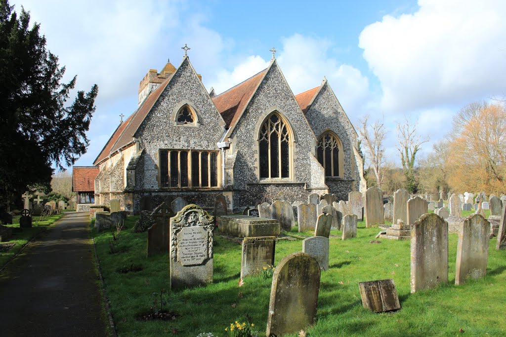 All Saints,Bisham,Berkshire. by peterjoscelyne