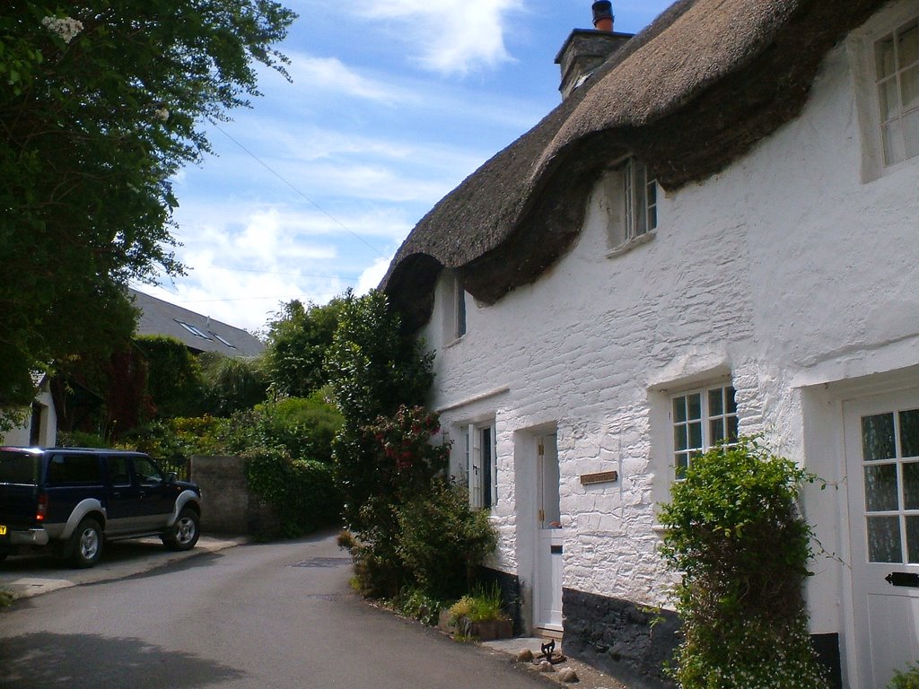 Looking West at 1 Vale Cottages by Rosa Foulger