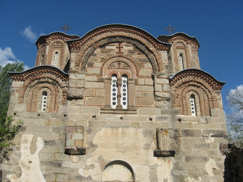 Staro Nagoričane-Church St.Georgie (built Serbian King Milutin 1313.) by sonjamar