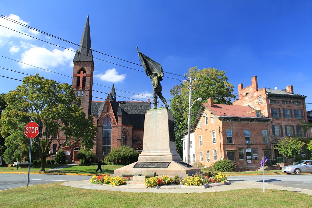 Civil War Soldier Statue, Goshen New York by John MacKinnon