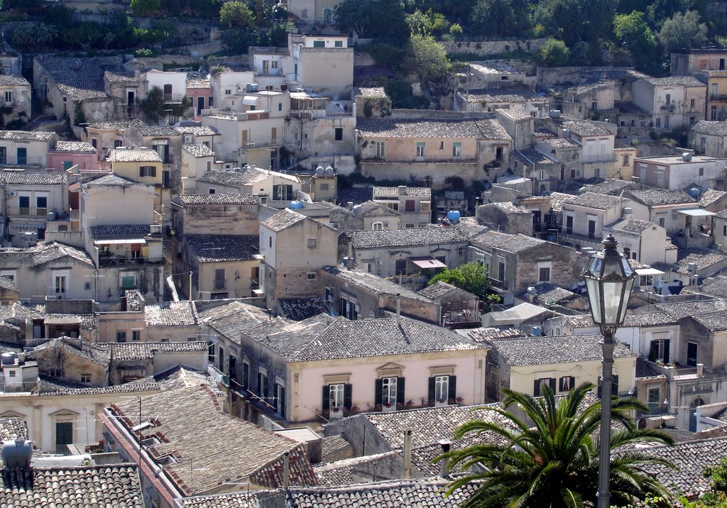 Modica Bassa vista da S. Giorgio by Edoardo Privitera