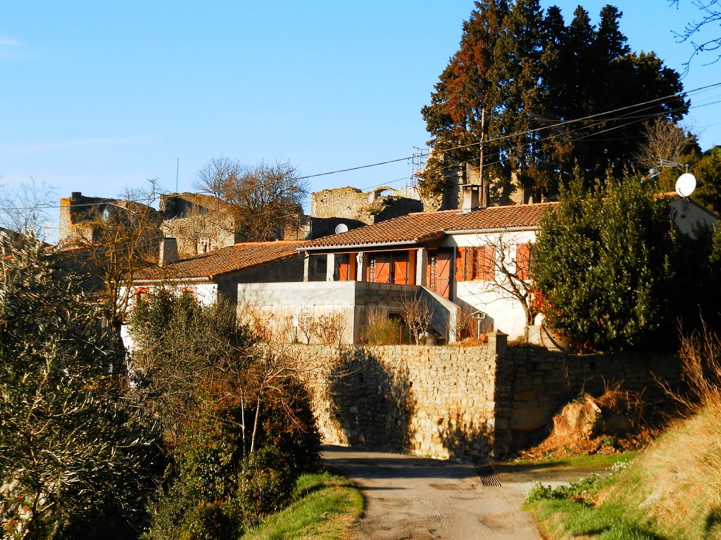 Vue du château de loin by zicx