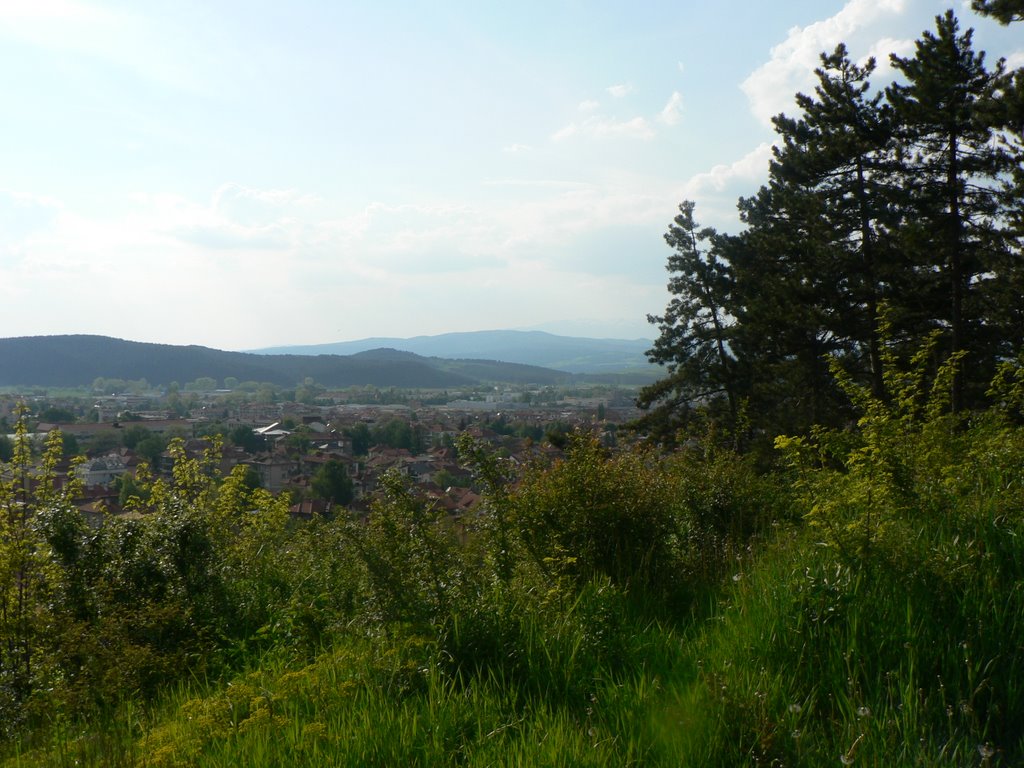 Samokov from the hill by stepan300