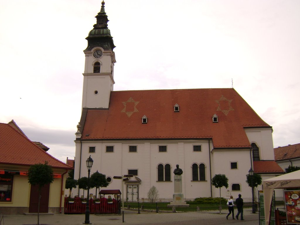 Church of Magyaróvár, 18.May,2008 by PanoramioHungary