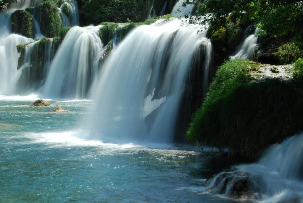 Krka waterfall by v.laci