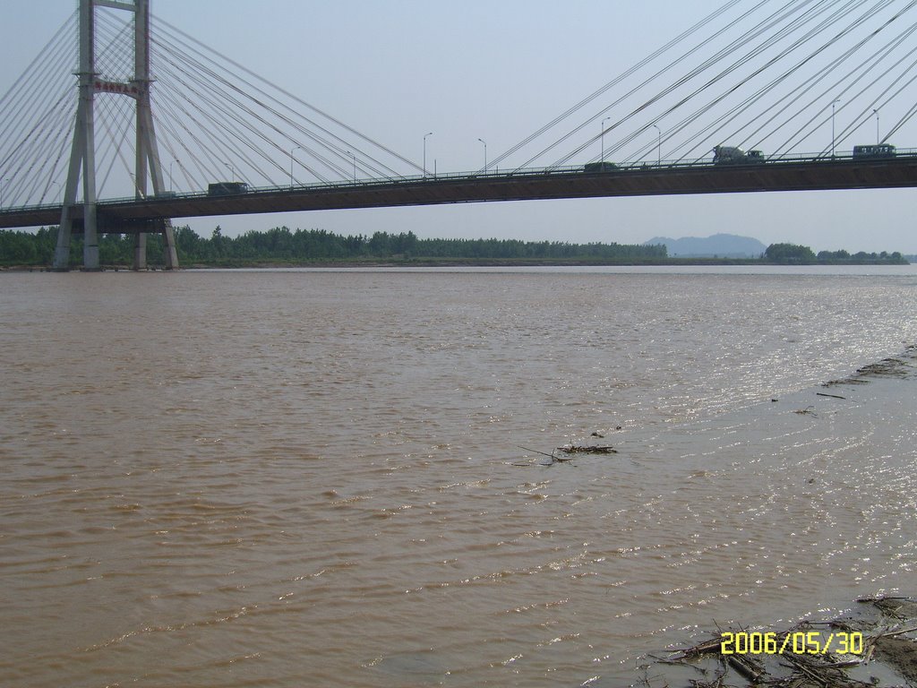 济南黄河大桥Yellow River Bridge, Jinan,China by yizhe001