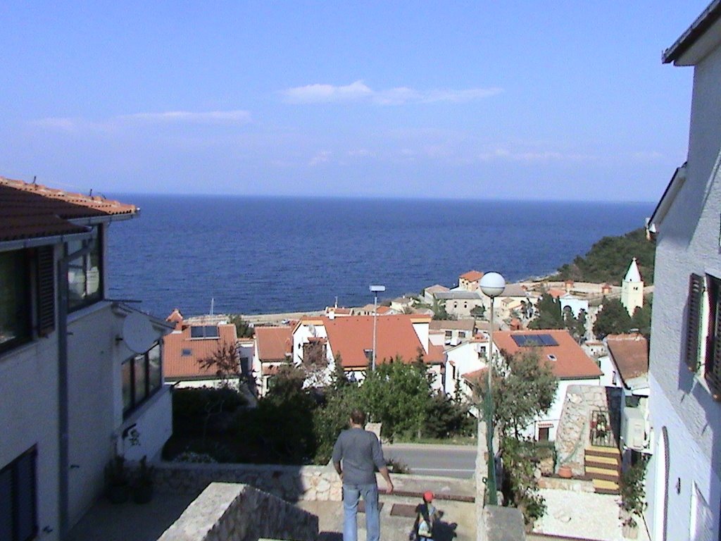 With steps to the sea! Croatia. by Tony Sterl