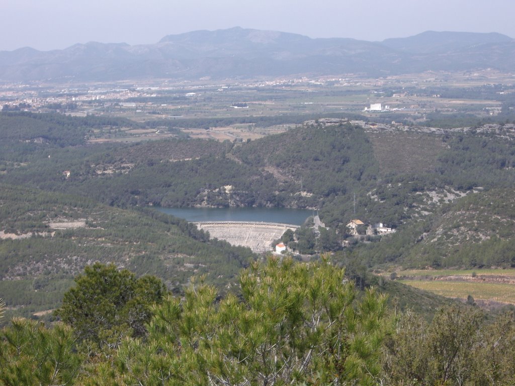 Pantà de Foix,desde la Talaia. by gregorio torres