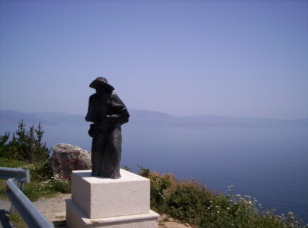 Finis Terrae (statua al Pellegrino) by fernando tassone