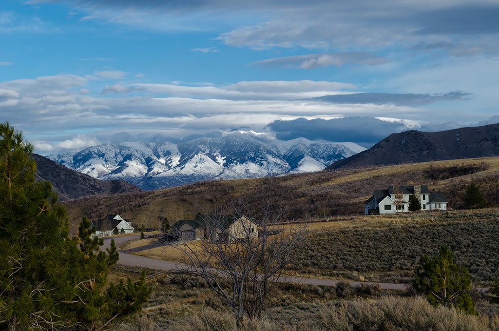 March 2014. East from south end of Pocatello by Ralph Maughan