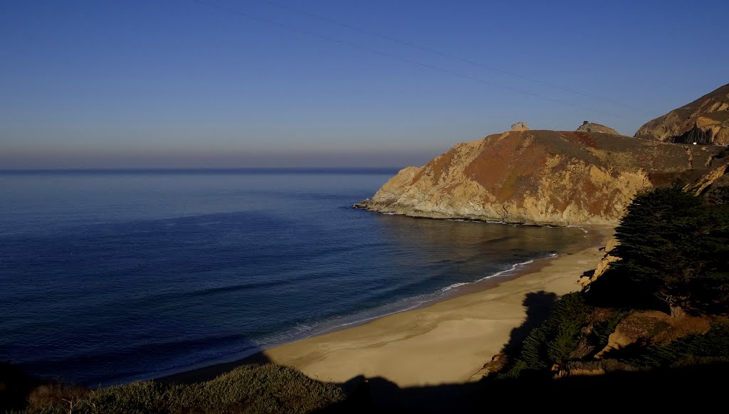 Cabrillo Highway -Half Moon Bay -Gray Whale Cove State Beach by Foto MoStar