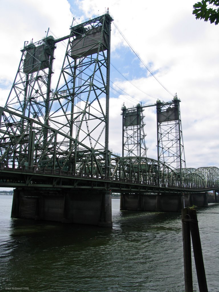 The Interstate Bridge over the Columbia River. by Brant