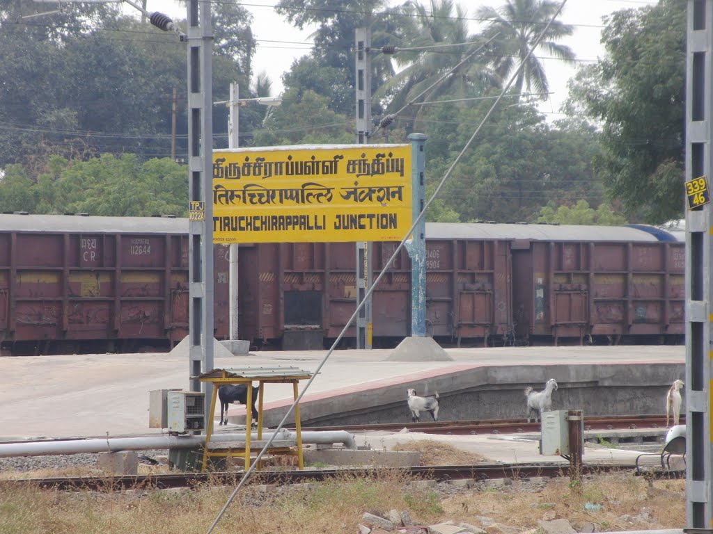 Tiruchirappalli Jn. Station by 小西 天