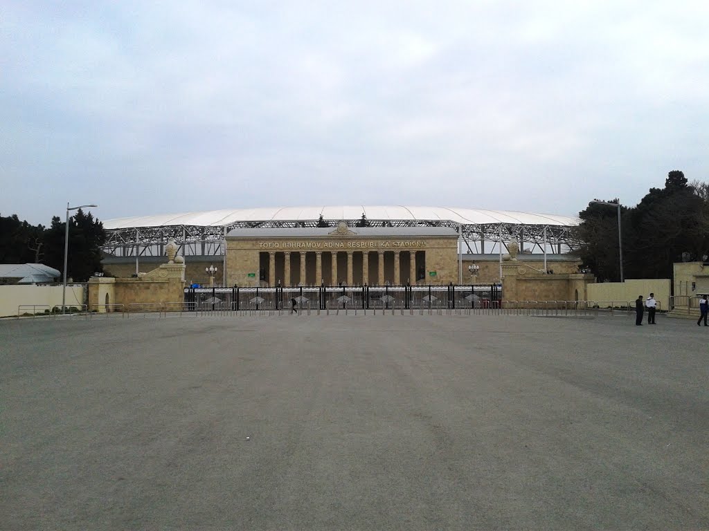 Fotbalový stadion Tofiq Bəkhramov adına Respublika Stadionu by tajkonaut