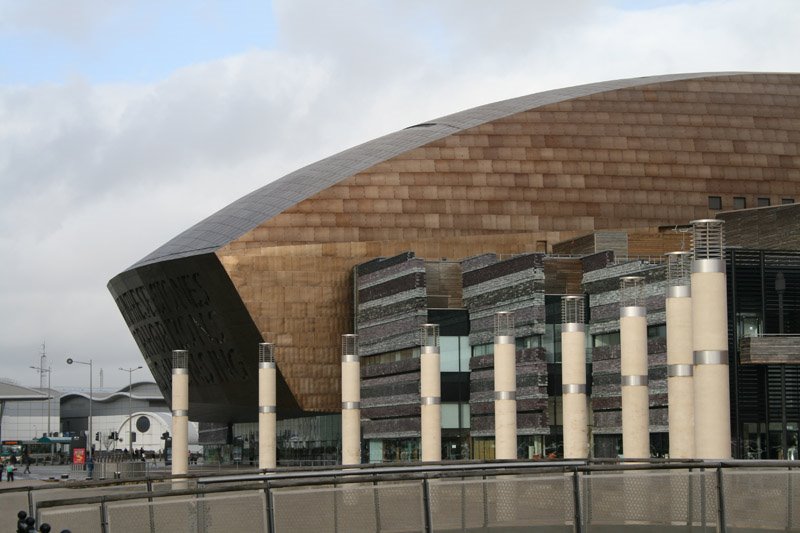 Wales Millennium Centre by Dave Pearson