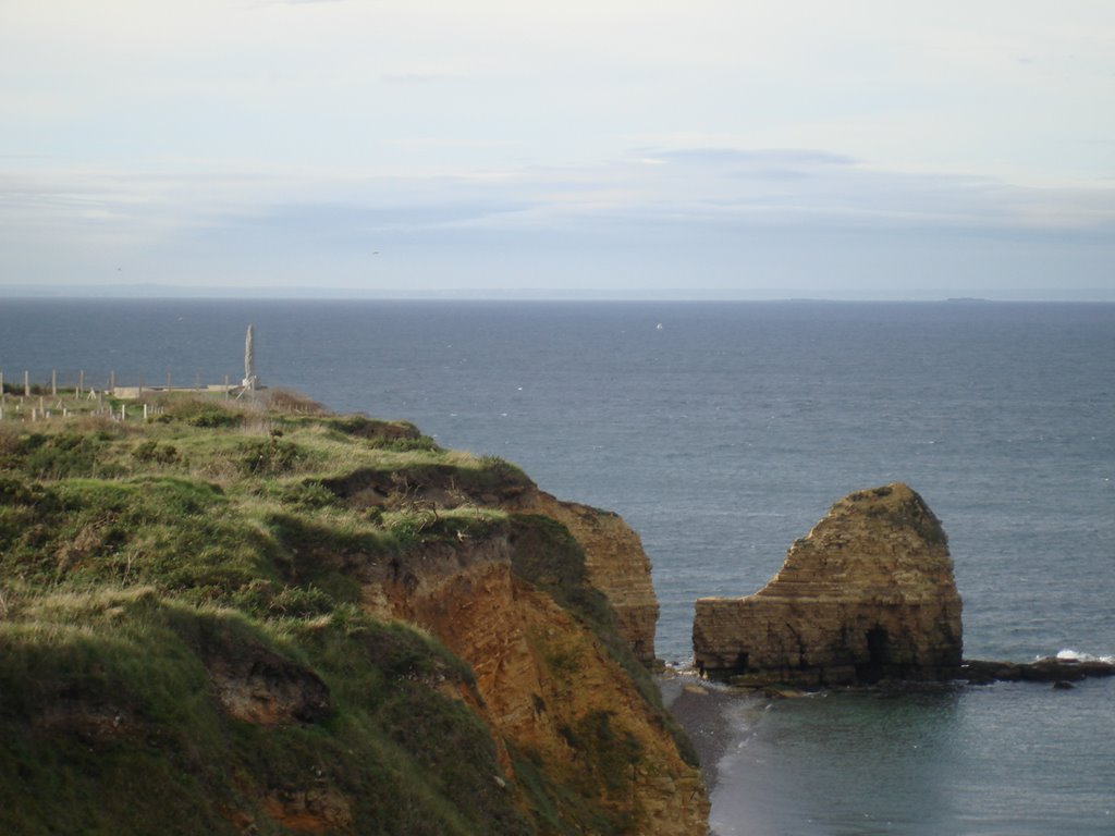 Pointe Du Hoc (Rangers Division operation) by Ignacio Balassanian