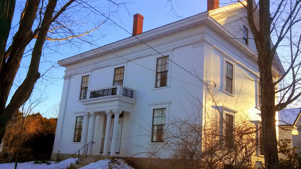 Mansion on High Street, Belfast, Maine by MementoMori