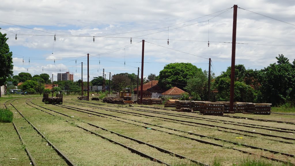 Antiga pátio de trens na estação de Assis by ivo rocha junior