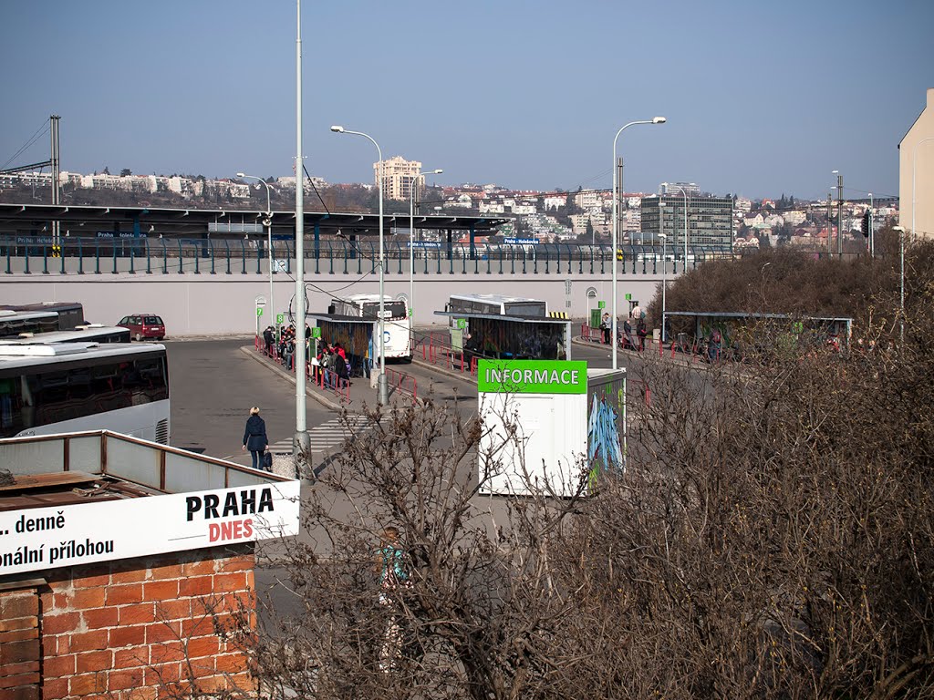 Autobusové nádraží Praha Holešovice by SvatoplukH