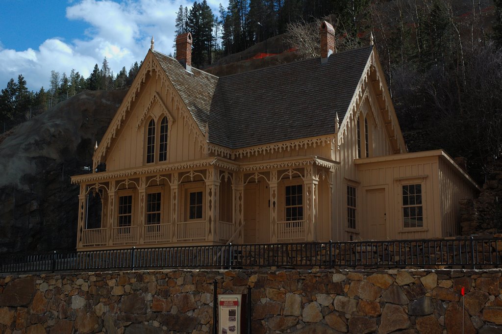 Victorian Railroad Station, Blackhawk,Colorado by Diddley Squat