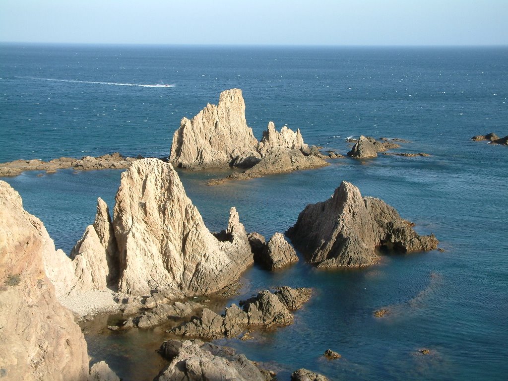 Cabo de Gata_Rocas de las sirenas by Jean-Francois LINARE…