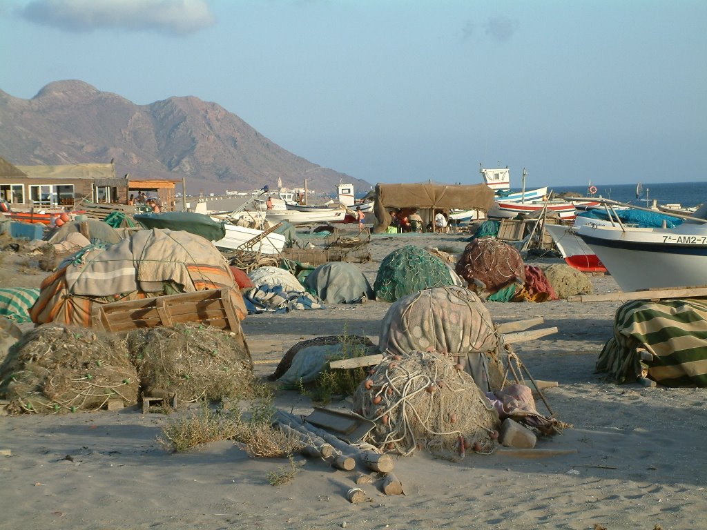 Cabo de Gata_Barcas pesqueras by Jean-Francois LINARE…