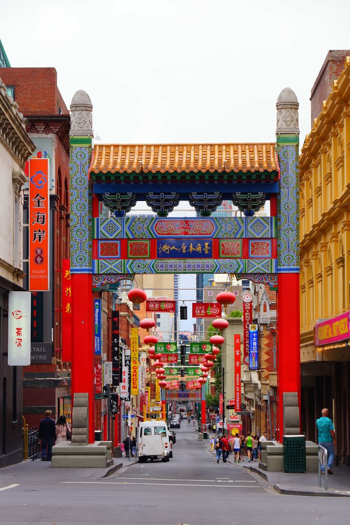 Melbourne China Town 墨爾本 唐人街 by Cheuk