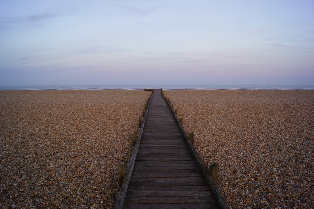 Greatstone Boardwalk by Mike Shields