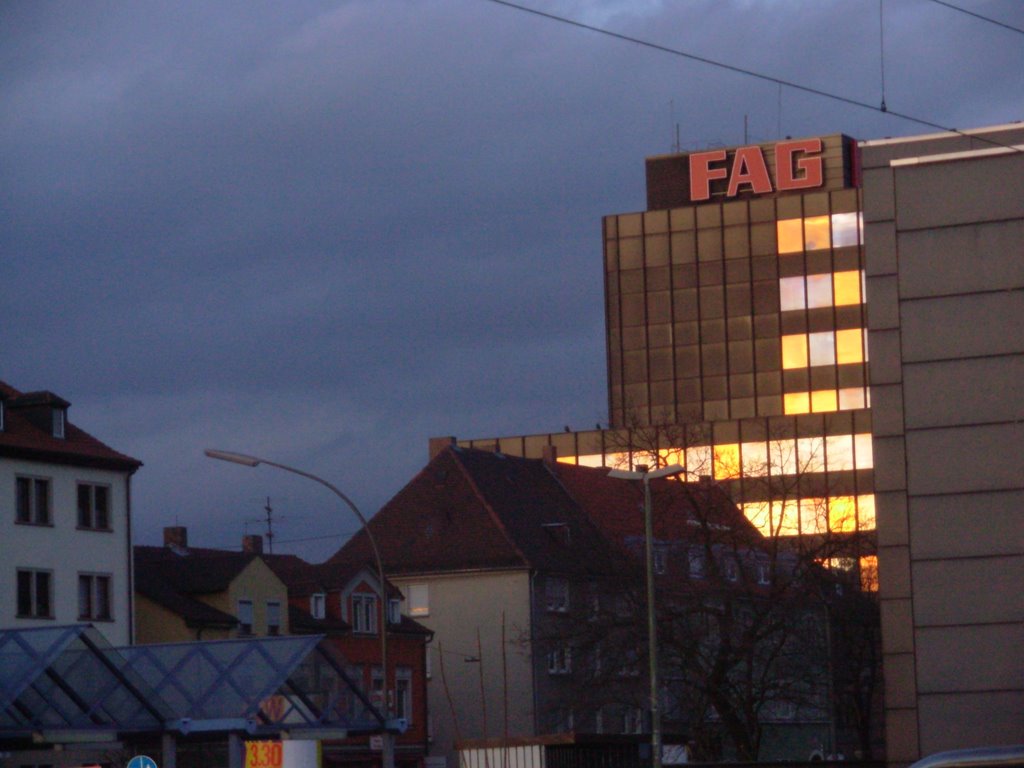 The FAG Building, where they manufacture and design FAG. by mr.walkinman