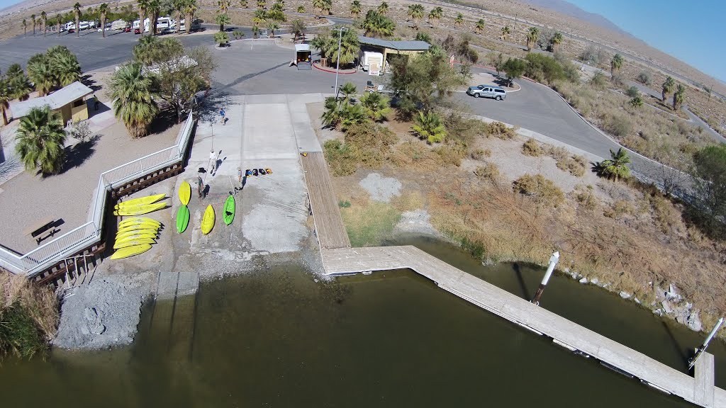 Harbor by Salton Sea Visitor Center by EricHanscom