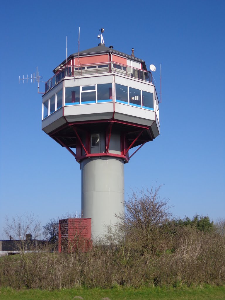 Bedienpost Verenigde Bootlieden nabij Westsluis Terneuzen by © rdnjc