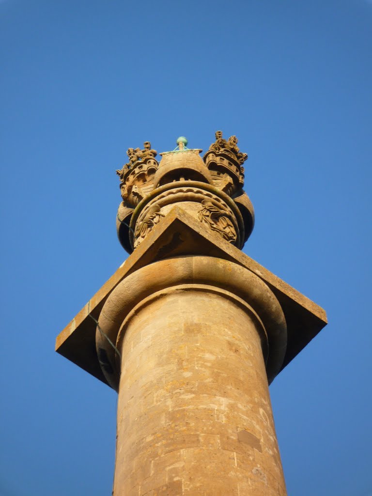 Top of the Hood Monument, by Pete