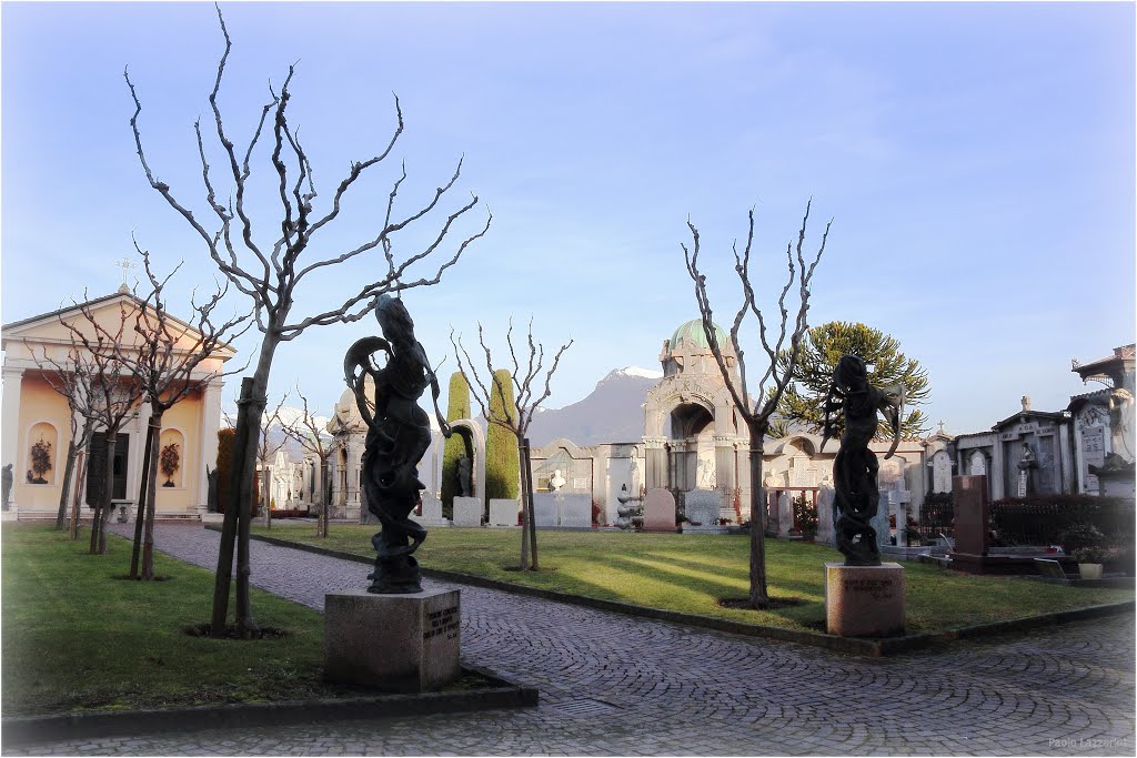 Cimitero di Sant'Abbondio a Gentilino by Paolo Lazzarini