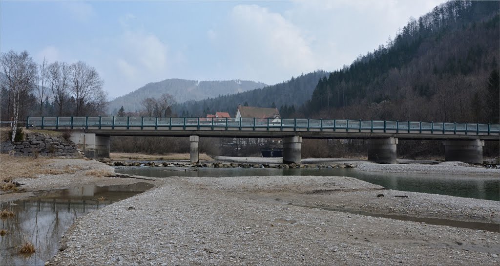 Almbachbrücke Wiestalstausee by Steidl Normann