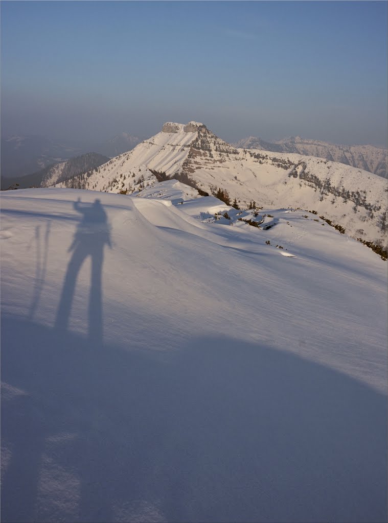 Blick zum Schmittenstein vom Schlenken by Steidl Normann