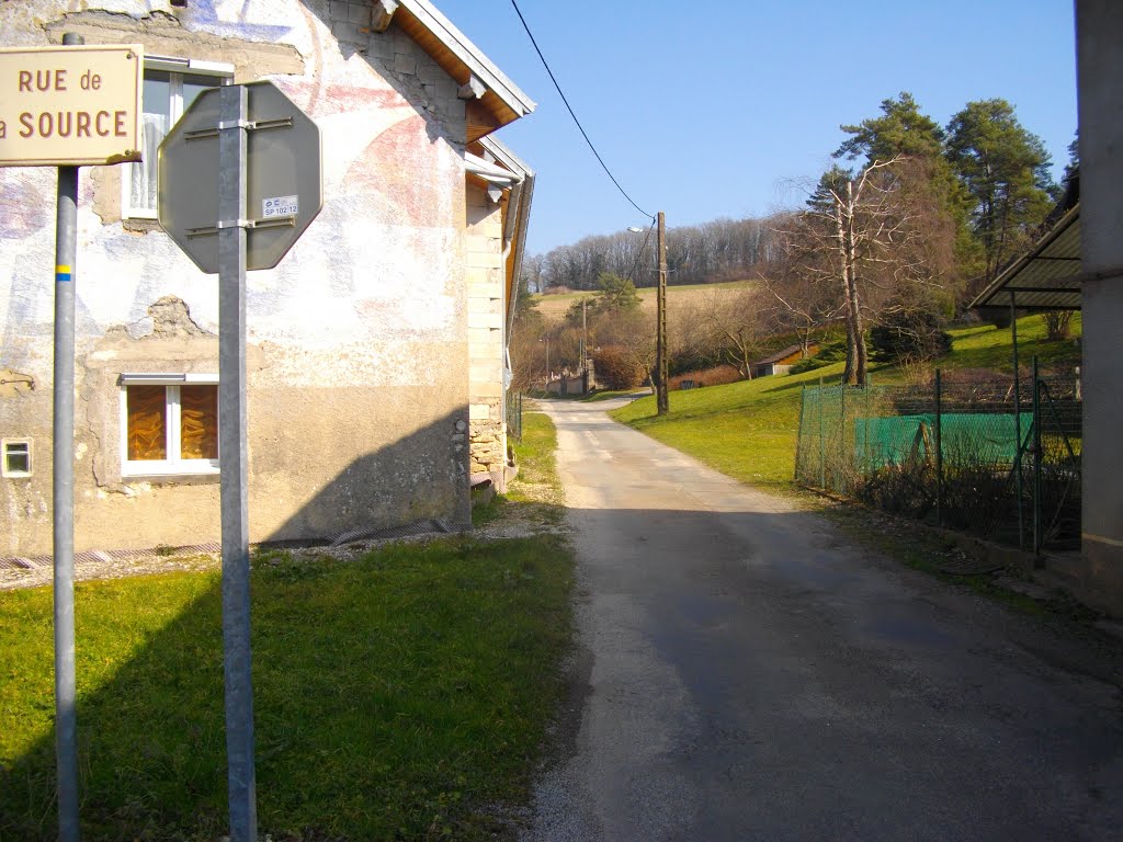 Rue de la Source à Rang by Claudius B.