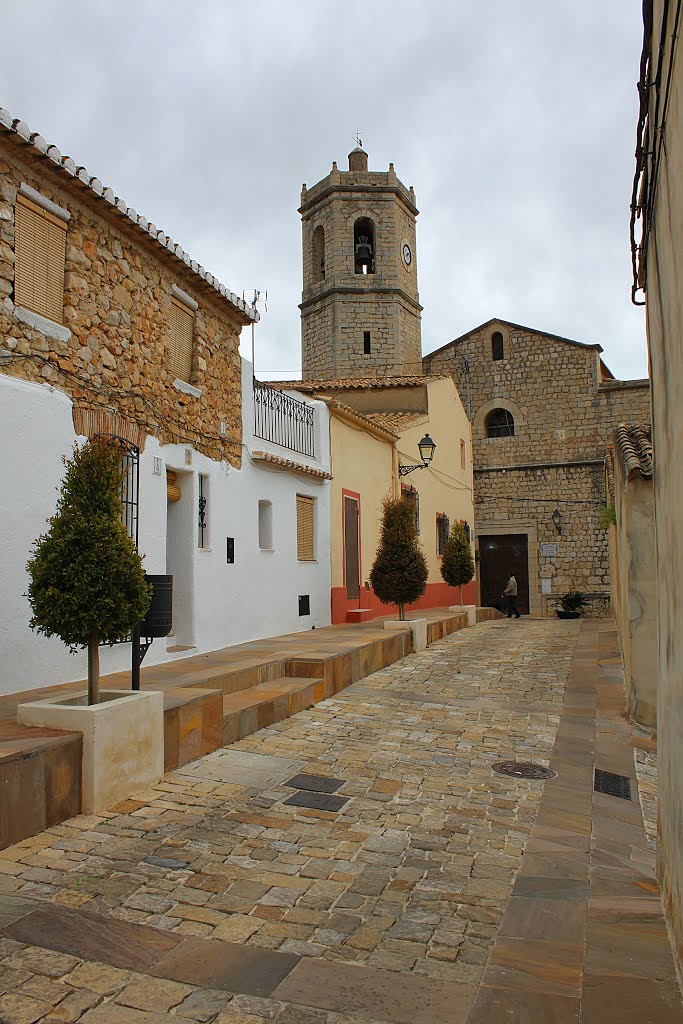 Iglesia y calle san Vicente by Tio Alberto