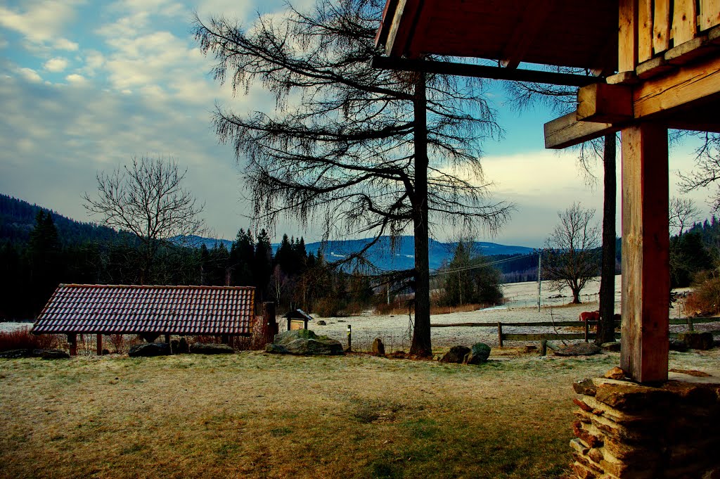 View from a room in Klose pension by JuniorJack