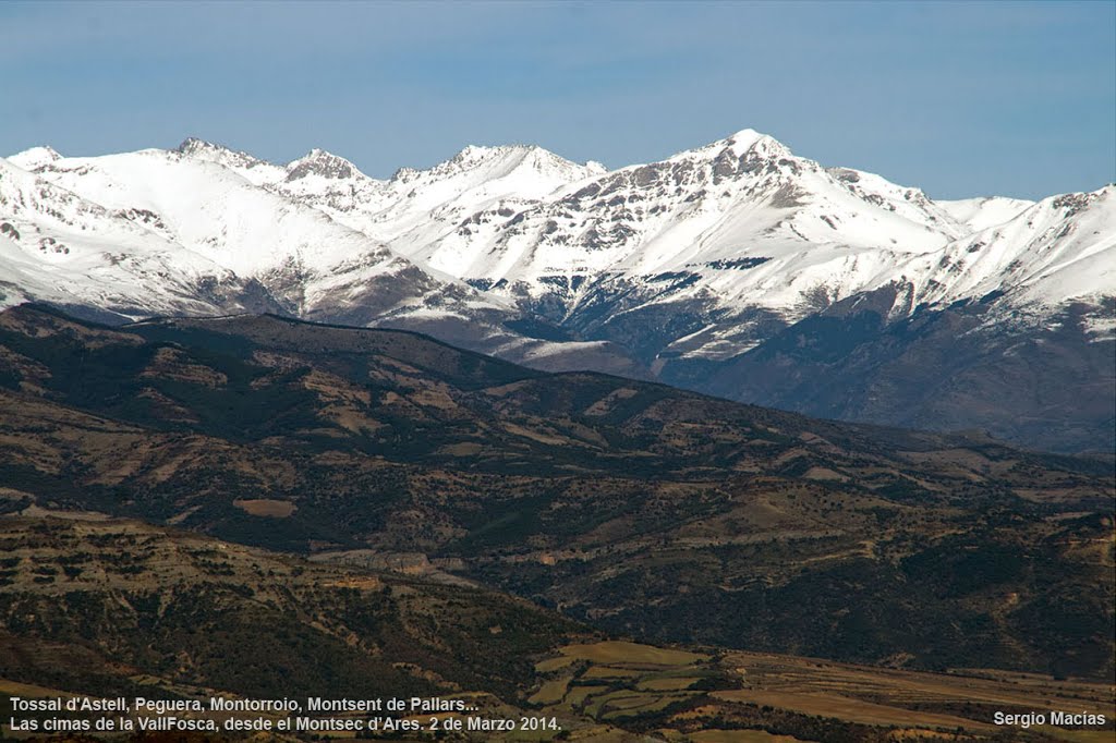 El Montsent de Pallars (Vall Fosca) desde el Montsec d'Ares by Sergio Macias