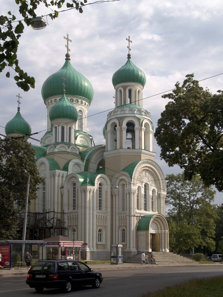 The orthodox church of St Michael and St Constantine by f.t.s.