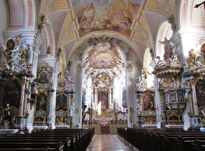 Mallersdorf St. Johannes Evangelist (Innenansicht) by hubi1802