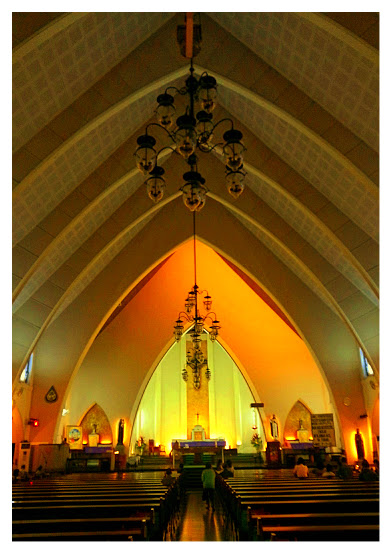 Malang Cathedral church by Tiffany Liem